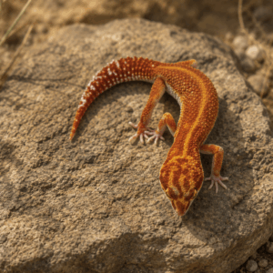 RED DIAMOND LEOPARD GECKO (Eublepharis macularius)