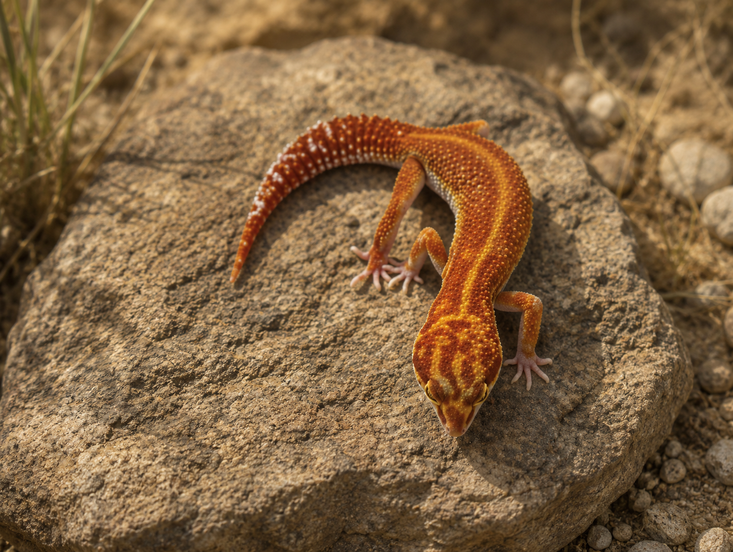 RED DIAMOND LEOPARD GECKO (Eublepharis macularius)