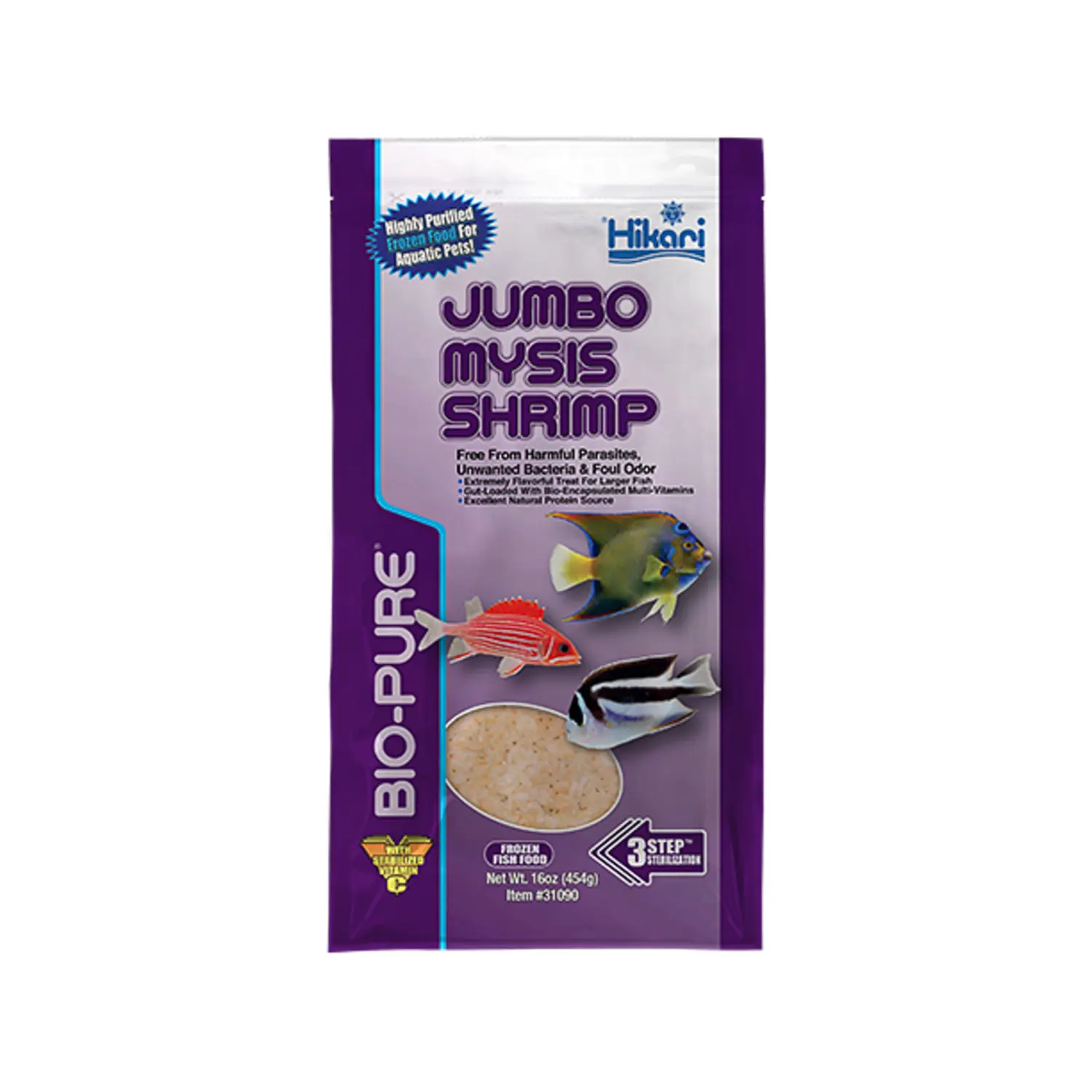 Jumbo Mysis Shrimp Flatpack 16 Oz.